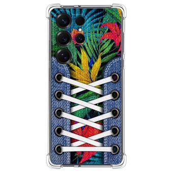Capa TUMUNDOSMARTPHONE de silicone à prova de choque para Samsung Galaxy S25 Ultra 5G Sneakers Design 12 Desenhos - 1