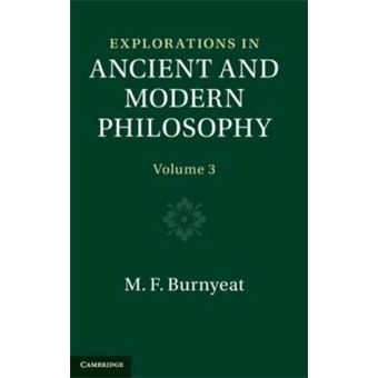 Explorations In Ancient And Modern Philosophy Volume 3 - 1