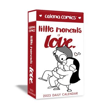 Catana Comics Little Moments Of Love 2023 Deluxe Daytoday Calendar By Catana Chetwynd - 1