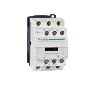 Saída Auxiliar Schneider Electric CAD32P7TQ | Cinzento - 1