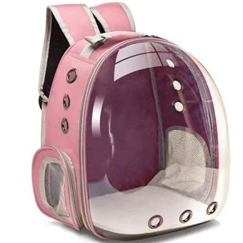 Mochila de transporte Gatos  Antiimpacto | 40x16x34cm | rosa - 1