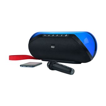 Sistema de Colunas sem Fios BigBen Party Lite com Pega | Bluetooth 5.0 | 50W | Preto - 1
