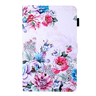 Capa Pu magunivers Textura Cruzada com Suporte e Suporte de Cartão Rosa para Samsung Galaxy Tab A8 10.5 2021 Sm-X200/X205 - 1