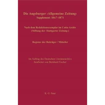 Register Der Beitrger  Mitteiler Supplement 18671871 - 1