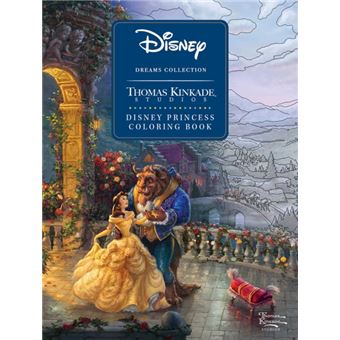 Disney Dreams Collection Thomas Kinkade Studios Disney Princess Coloring Book - 1
