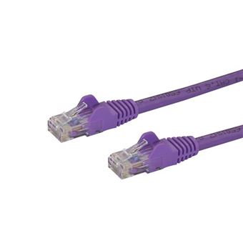Cabo de Rede StarTech.com N6PATC10MPL | Roxo - 1