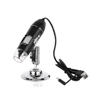 Microscópio Digital USB Orysin | 1600X | 1080P | HD | 8 LEDs | Compatível com Android, Mac e Windows - 1