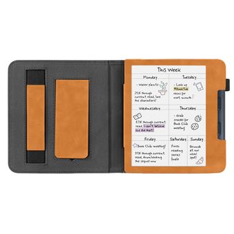 Capa protetora de E-reader SZSMART LIB01 para Kobo Libra Colour 2024 7 " | Castanho - 1