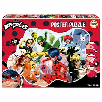 Puzzle Educa Miraculous Ladybug | 250 Peças - 1