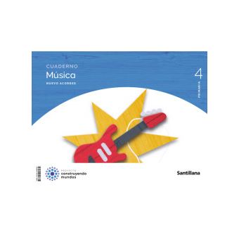 Cuaderno Música 4ºprimaria Nuevo Acordes 2023 - 1