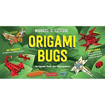 Origami Bugs Kit Origami Fun For Everyone Origami Fun For Everyone Kit With 2 Origami Books, 20 Fun Projects And 98 Origami Papers Great For Both Kids And Adults - 1