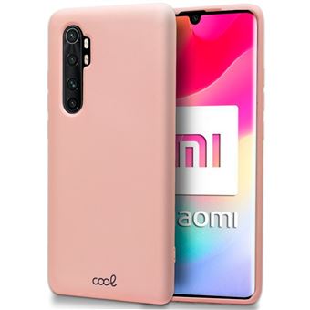 Capa COOL em Silicone Rosa para Xiaomi Mi Note 10 Lite - 1