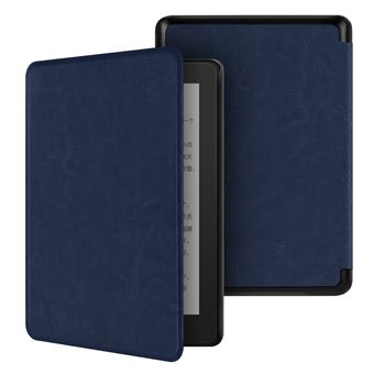 Capa FLOODKING para Amazon Kindle 11th Gen 2024 | Alça de Mão | Proteção Antiqueda | Função Automática | Azul Escuro - 1