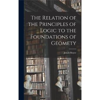 The Relation Of The Principles Of Logic To The Foundations Of Geomety - 1