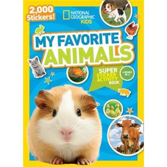 My Favourite Animals Sticker Book - 1