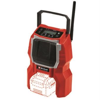 Rádio Einhell TC-RA 18 Li BT | Vermelho - 1