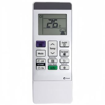 Comando Remoto V-REEL para Ar Condicionado HITACHI - RAR-MOA6 - 1