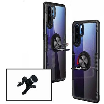 Kit Phonecare | Suporte Magnético Carro Reforçado + capa case 3X1 Clear Armor para Xiaomi Poco M2 Pro - 1