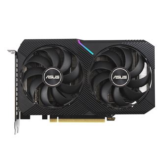 Placa de Vídeo ASUS Dual GeForce RTX 3060 Ti V2 MINI OC Edition | Preto - 1