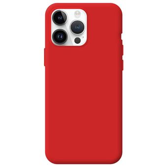 Capa de Silicone Premium MisterCapas para iPhone 14 Pro Max | Vermelho - 1
