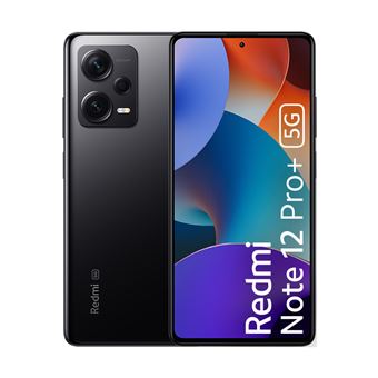 Smartphone Xiaomi Redmi Note 12 Pro+ 5G | 8 GB | 256 GB | Dual SIM | Midnight black - 1