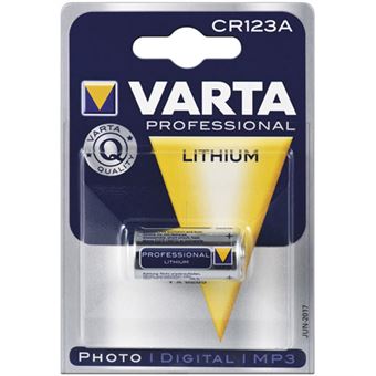 Pilha Varta CR123A 1-BL Varta | Prateado, Violeta - 1