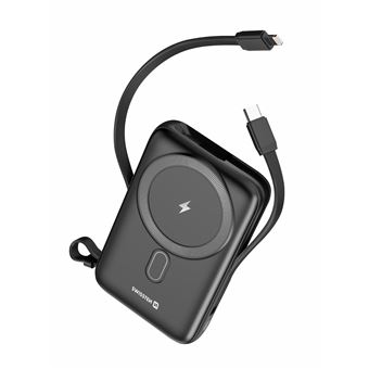 Powerbank MagSafe SWISSTEN com cabo | 10.000mAh | 20W - 1