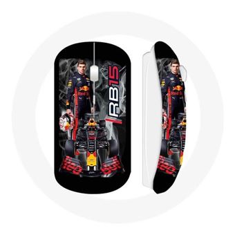 Rato Wireless Maniacase Fórmula 1 Preto Verstappen Red Bull - 1