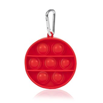 Mini Bubble Pop DAM | Redondo com Porta-chaves Vermelho - 1