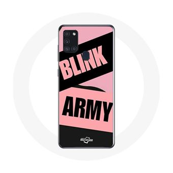 Capa Maniacase para Samsung Galaxy A21S Bts Army Epretorosa Blink Rosa Preto - 1