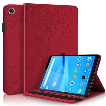 Capa ZURSANA para Tablet Lenovo Tab M8 3rd Gen | Porta Canetas | Suporte Ajustável e Proteção Anti - choque - Vermelho - 1