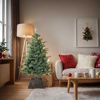 Gola para Árvore de Natal vidaXL | Preto 50 x 50 x 25 cm - 1