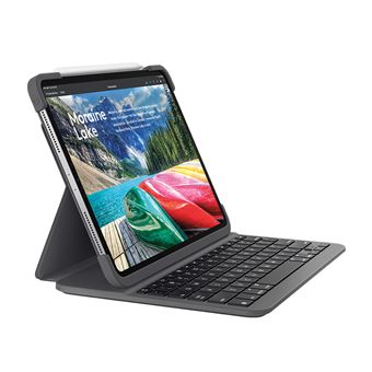 Teclado para Dispositivos Móveis Logitech SLIM FOLIO PRO for iPad Pro 11-inch | Grafite - 1