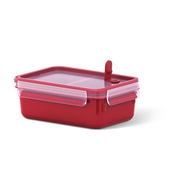 Recipiente de Almoço Tefal K31023 | Vermelho, Transparente - 1