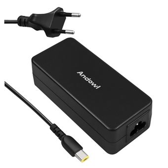 Carregador Universal Andowl Q-CD203 | 90W | AC/DC | 20V | 4.5A | Conector Lenovo Slim | Preto - 1