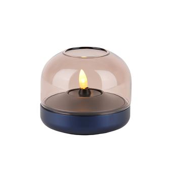 Vela Recarregável LED Kooduu Glow 08 | Azul Cobalto - 1