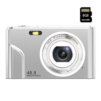 Câmara digital compacta para crianças DUDAO DC311 | 2.7k | 2,4" | 8GB | Prata - 1