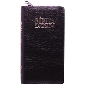 Bíblia Sagrada Bolso - Capa Zíper Preta - 1