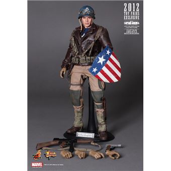 Figura Hot Toys MMS180 - Marvel Comics - Captain America : The First Avenger - Captain America Rescue Uniform Version - 1