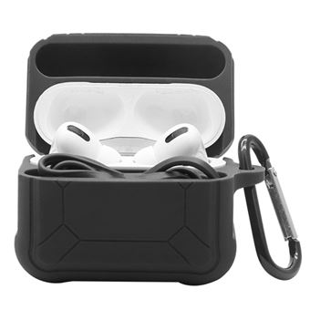 Capa silicone com absorção magnética, preto Magunivers para AirPods Pro - 1