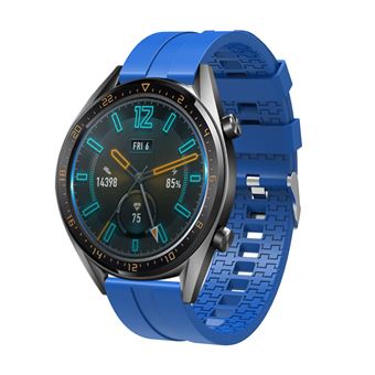 Bracelete de Silicone HSMY Simples para Huawei Watch GT2 Pro - Azul - 1