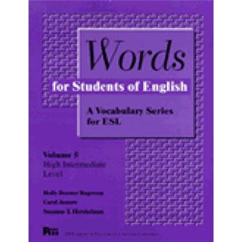 Words for Students of English - A Vocabulary Series for ESL - Paperback - 1992 - 1