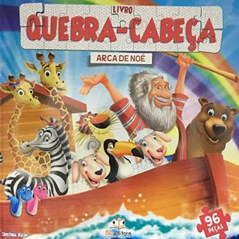 Livro Quebra-Cabeça Grande. Arca De Noe - 1