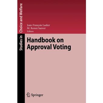 Handbook on Approval Voting - Paperback - 2012 - 1