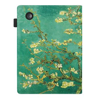 Capa protetora de E-reader SZSMART LIB01 para Kobo Libra Colour 2024 7 &quot; | Flor de Ameixa - 1