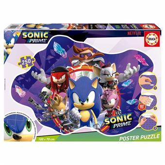 Puzzle Educa Sonic Prime | 250 Peças - 1