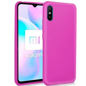 Capa COOL em Silicone Rosa para Xiaomi Redmi 9A / 9AT - 1
