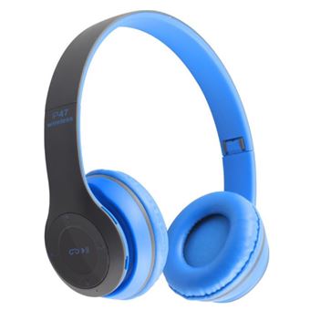 Auscultadores Gaming SZSMART P47 | Bluetooth | 3.5mm | Azul - 1