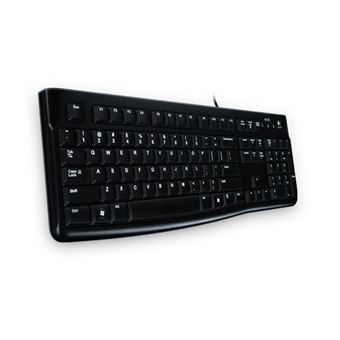 Teclado com Fios Logitech Keyboard K120 for Business | Idioma: Alemão | Preto - 1