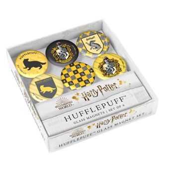 Harry Potter Hufflepuff Glass Magnet Set - 1